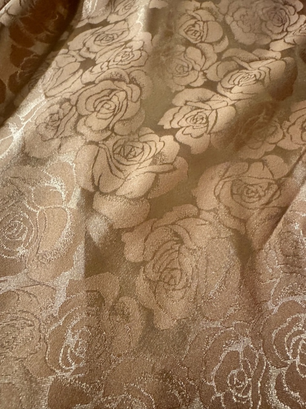 Wedding guest dress! Mauve pink with floral accents.